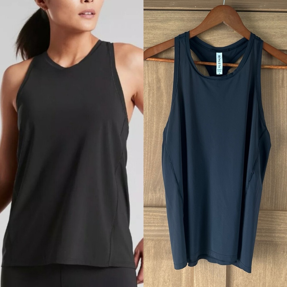 Athleta Ultimate Train Racerback Tank in Black size Small - Picture 1 of 10